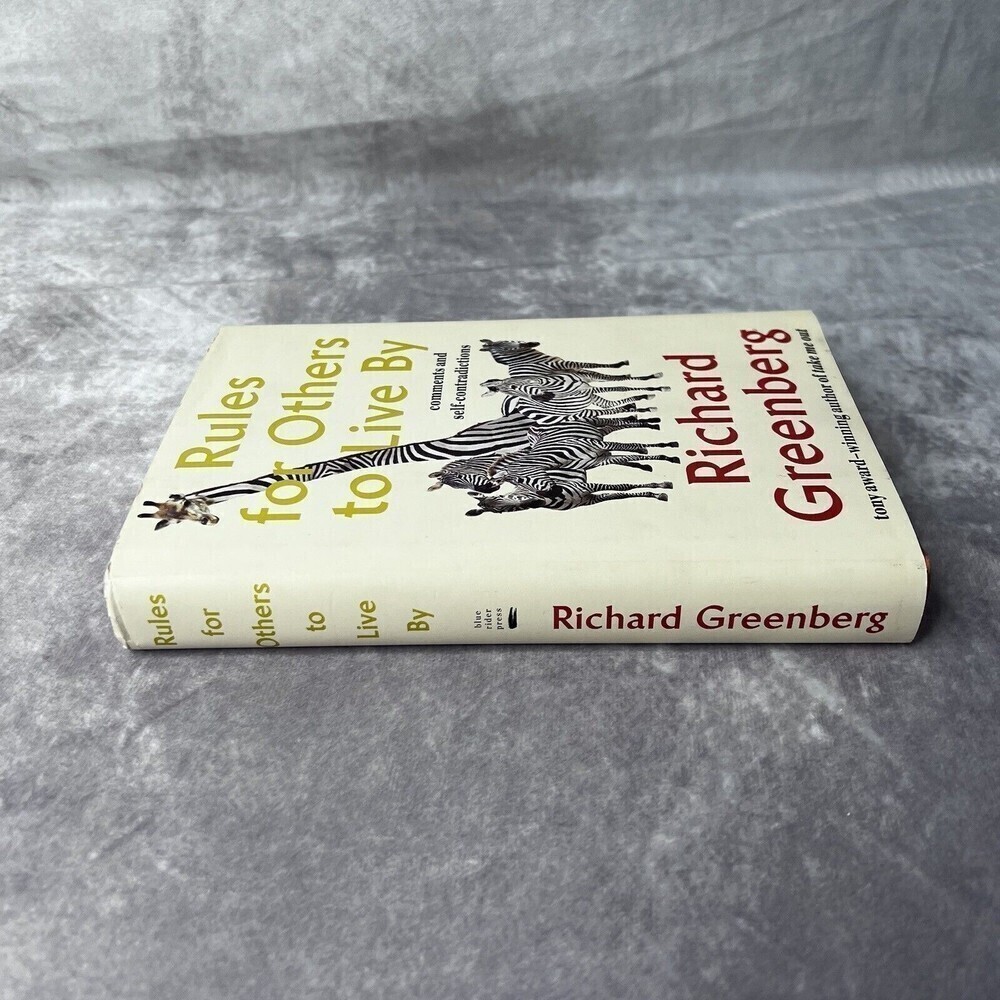 RULES for Others to Live By Richard Greenberg LIKE NEW - Picture 5 of 7